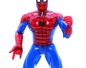 Spider-Man The New Animated Series Action Figure Deluxe Edition 10 Inch von Toy Biz