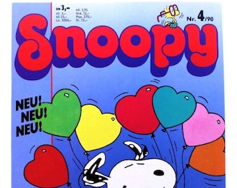 Snoopy Comic Magazine No. 4 (1990): Warm is important by Bavaria Comic Verlag