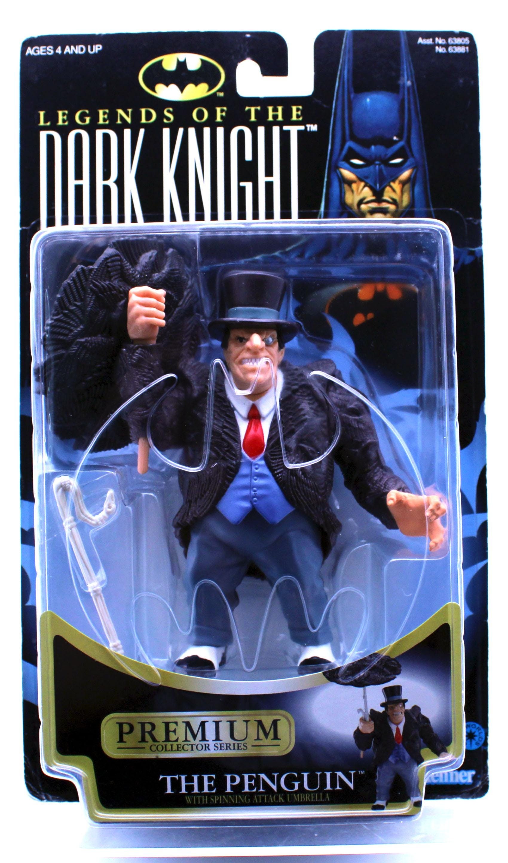 Legends of the Dark Knight BATMAN Action Figure the Penguin Etsy UK