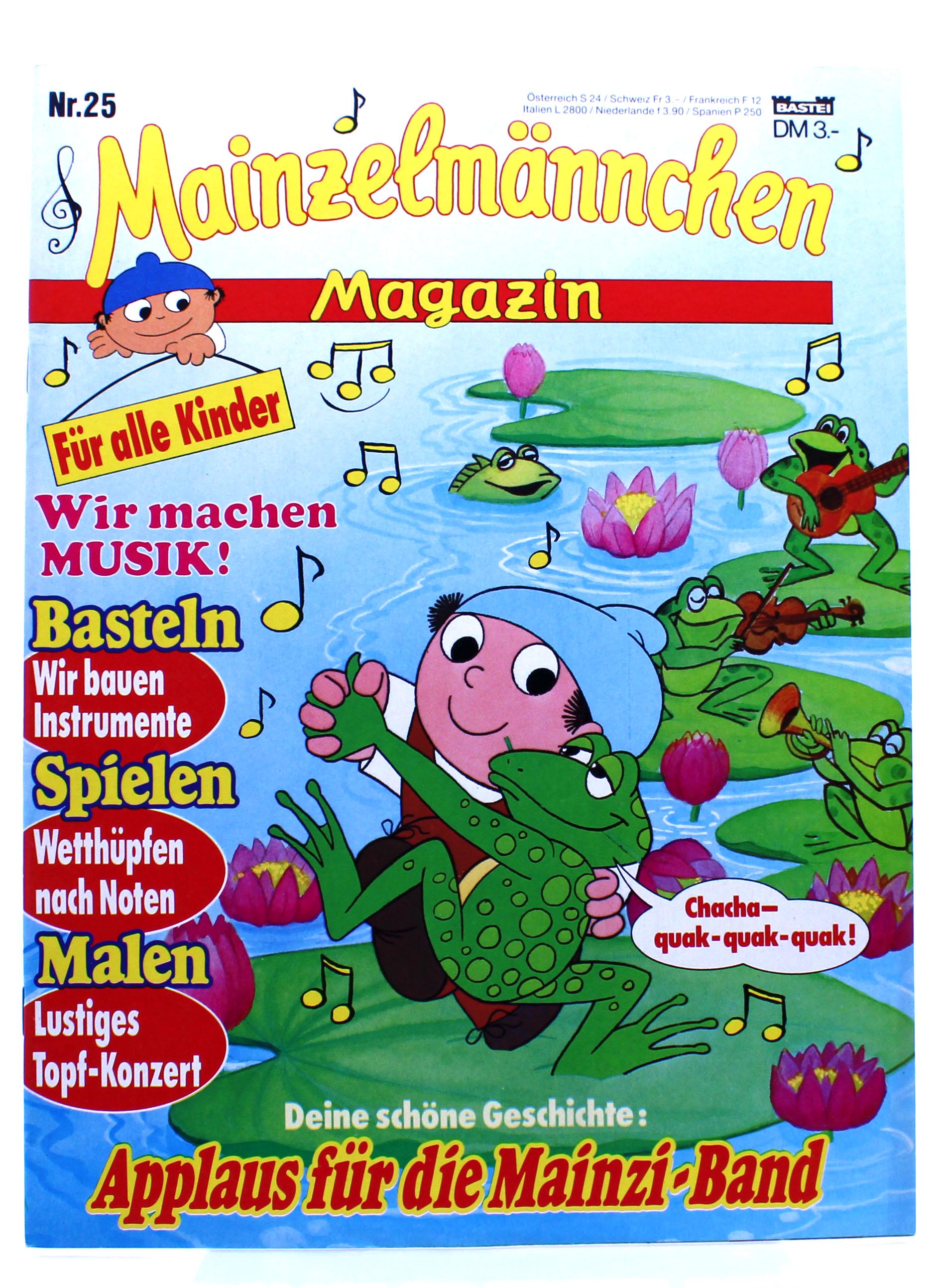 Mainzelmännchen Magazine No. 25 バスタイ著: マインツィ楽団への拍手 