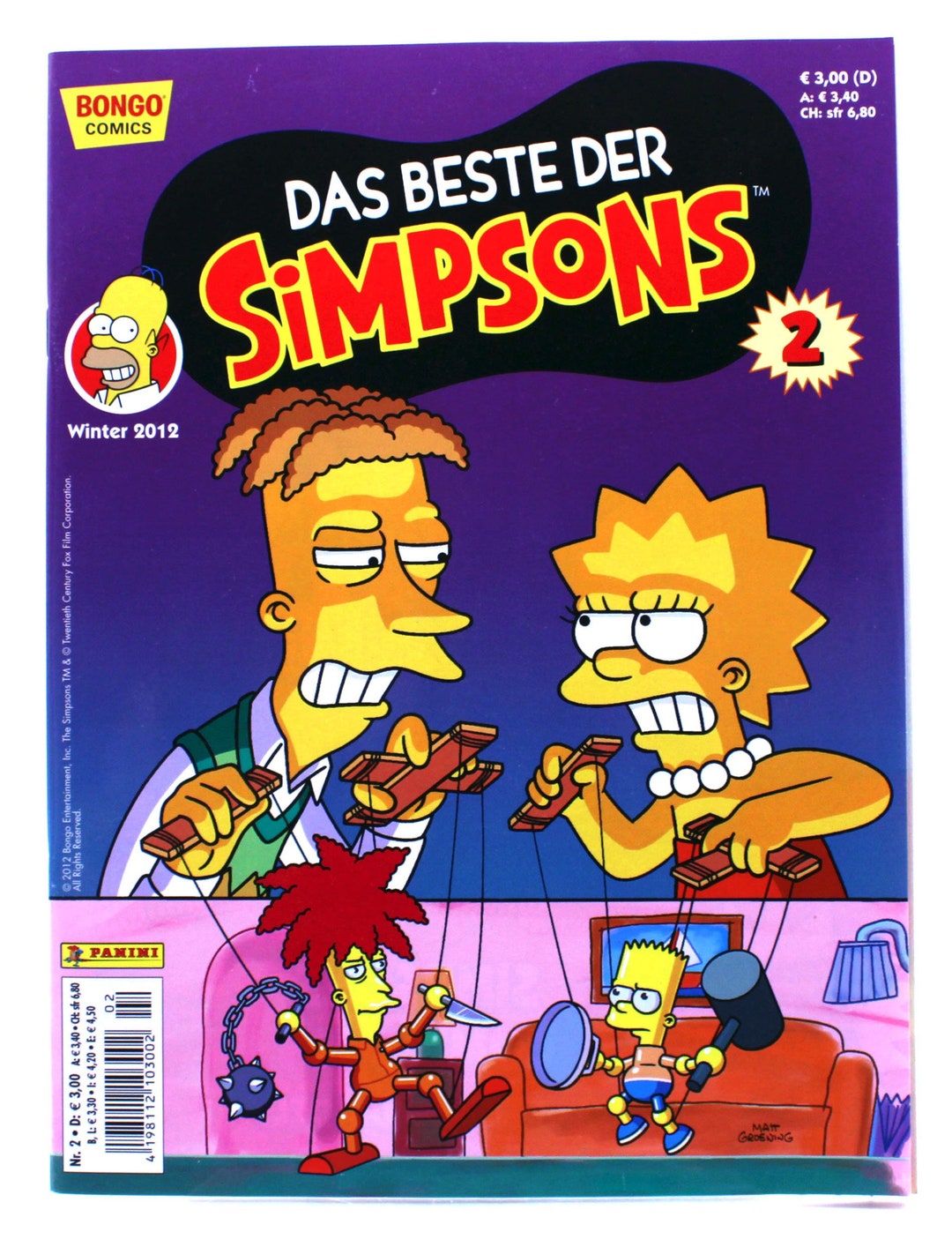 The Best of the Simpsons Comic #2 - Etsy
