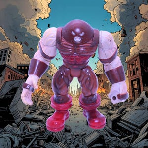 Street Fighter vs. X-Men Action Figure &quot;Juggernaut&quot; Capcom (Toy Biz, 1998)