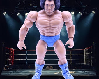 WWE Superstars Action Figure Series 8 Andre the Giant (Early Career) loose