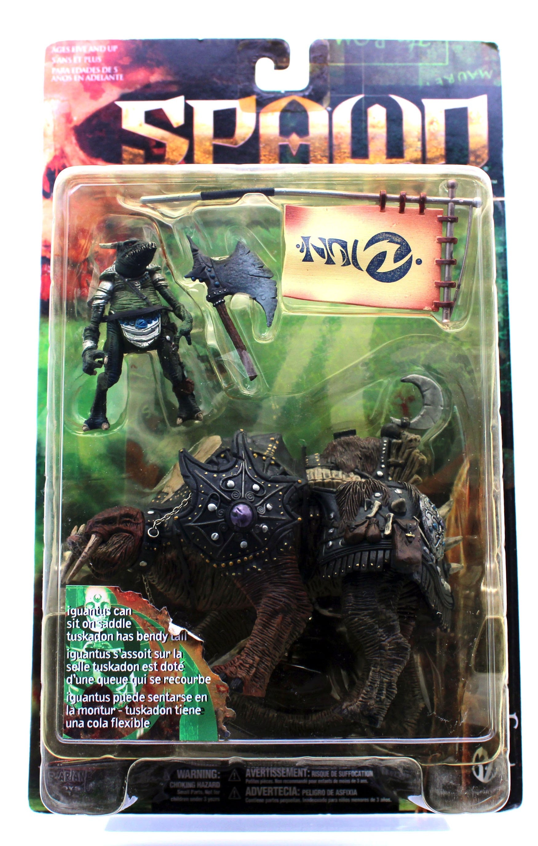 スポーン iguantus and tuskadon　マクファーレン KK220 McFarlane\u0027s Spawn - Series 14 (Dark Ages) - Iguantus \u0026 Tuskadon