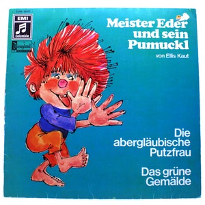Master Eder and his Pumuckl by Ellis Kaut Vinyl LP: The superstitious cleaning lady & The green painting
