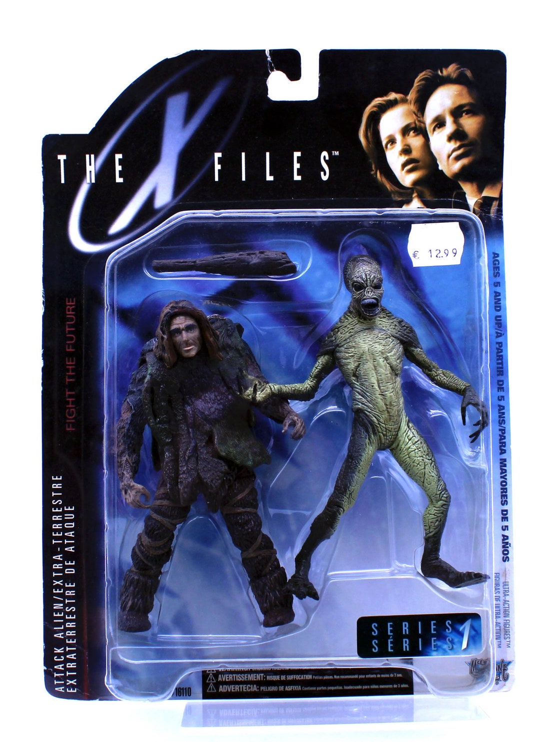 The Xfiles Action Figures fight the Future Series Etsy
