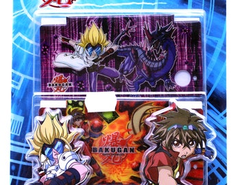 Bakugan Battle Brawlers Skin Sticker Set compatible for Nintendo DSi