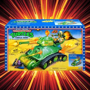Teenage Mutant Ninja Turtles (TMNT) Retrofordon "Turtle Tank"