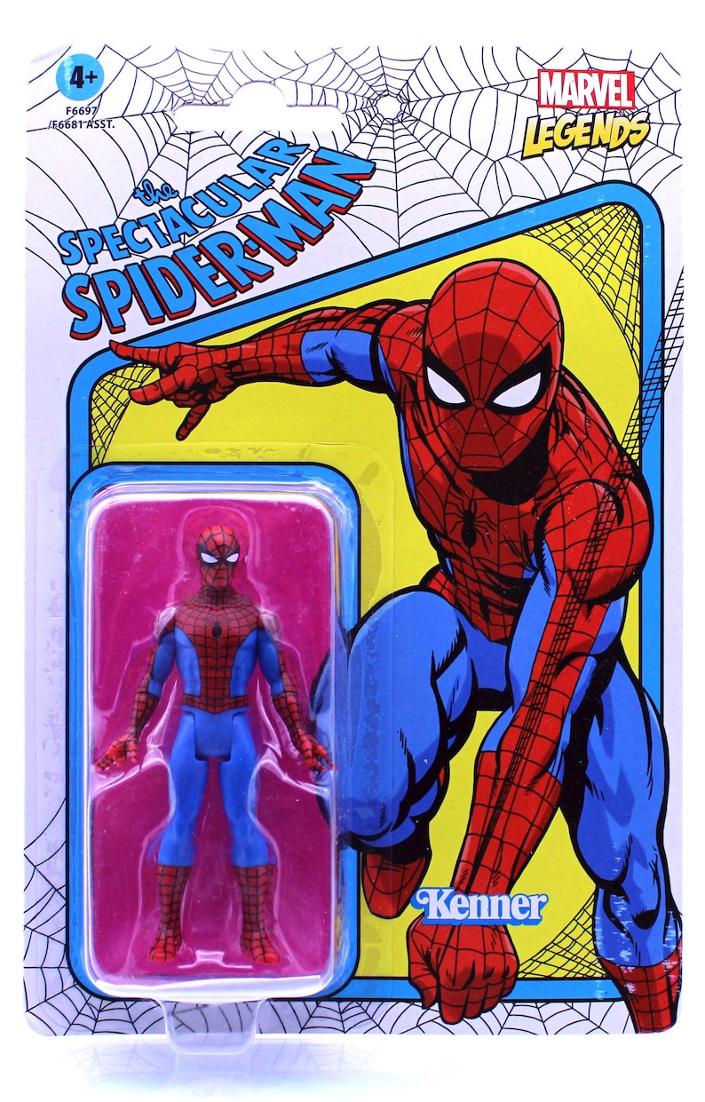 Marvel Legends Retro Actionfigur "the spectacular Spider-Man"