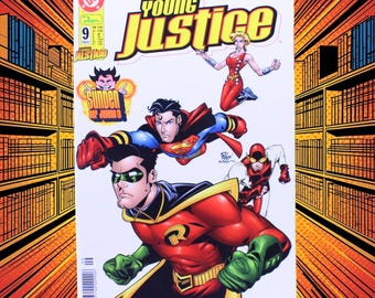 DC Comics Young Justice Comic No. 9: Sins of Youth – Part 3 by Dino