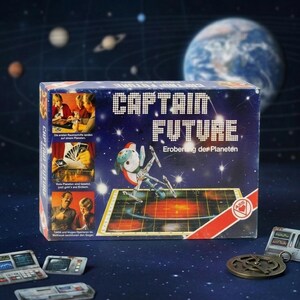 Captain Future bordspel "Verovering van de Planeten"