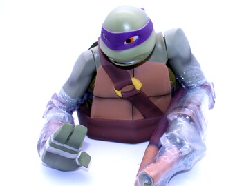 TMNT ティーンエイジ ミュータント ニンジャ タートルズ ビニール貯金箱 ドナテロ