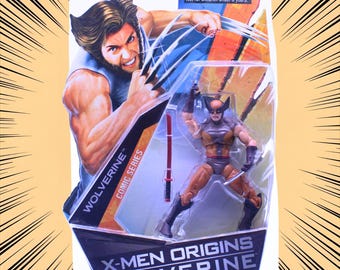 Marvel X-Men Origins Wolverine Action Figure (Comic Series) Wolverine (brown outfit)