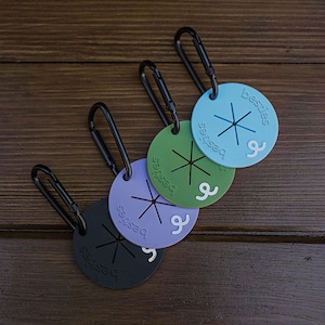 Silicone Poop Bag Holder | Hands Free Poop Bag Carrier | Doggie Poop Loop Waste Bag Holder for Dog Leashes | Dog Waste Bag Holder