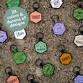 Design Your Own Dog Collar Tag: Cute, Quiet, and Customizable | Silicone Rubber Pet ID Tag | Personalized Dog Name Tag | Small to large dogs product logo