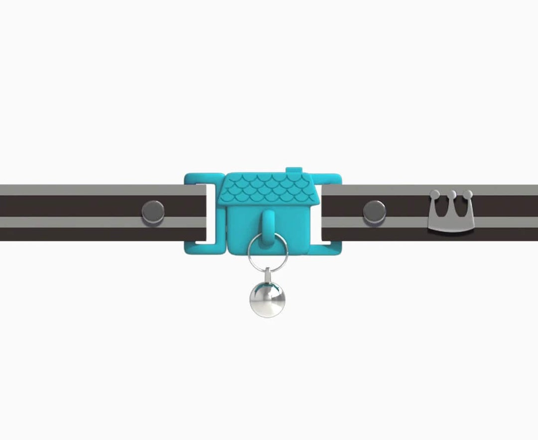 Kittyrama Black Safety Breakaway Silicone Cat Collar Etsy