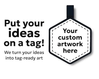 Custom Design Dog Tag | Silicone Dog ID Tag | Silent Dog ID | Engraved Silicone Dog Tag | Personalized Silicone Pet ID | Custom Art Pet Tag