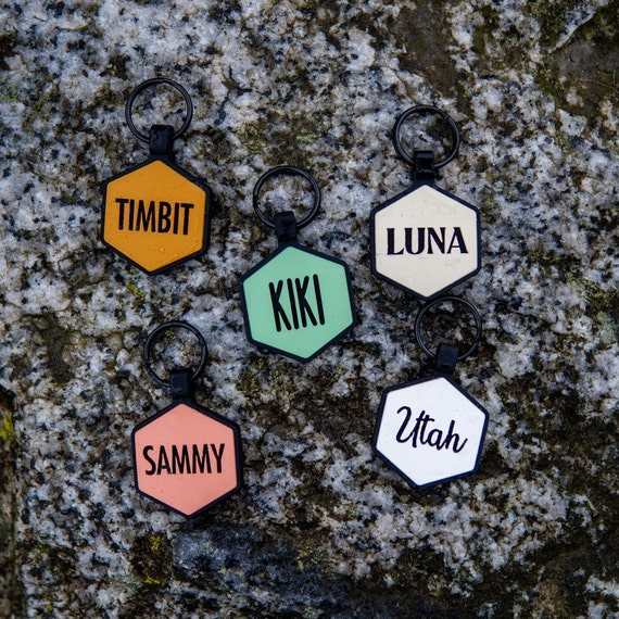 Dog Tag Dog Collar Tag Personalized Cat Tag Custom Cat Collar Tag Cat