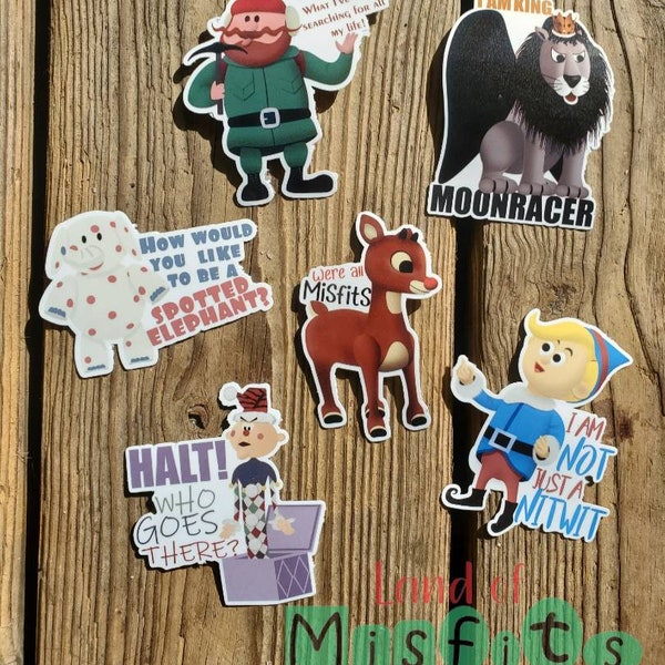 Misfit Toy Stickers