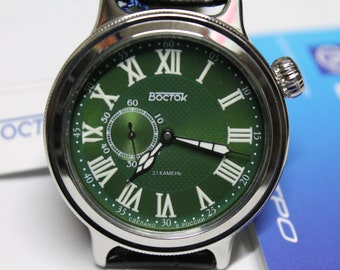 Vostok SPECIAL EDITION-Automatic-55033B--RETRO 1943-Military Diver Watch-Soviet Russian-New