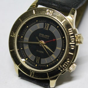 Poljot ALARM-Signal – selten – Vintage 90er Jahre – mechanische Uhr – UdSSR – Russland-Uhr – NOS