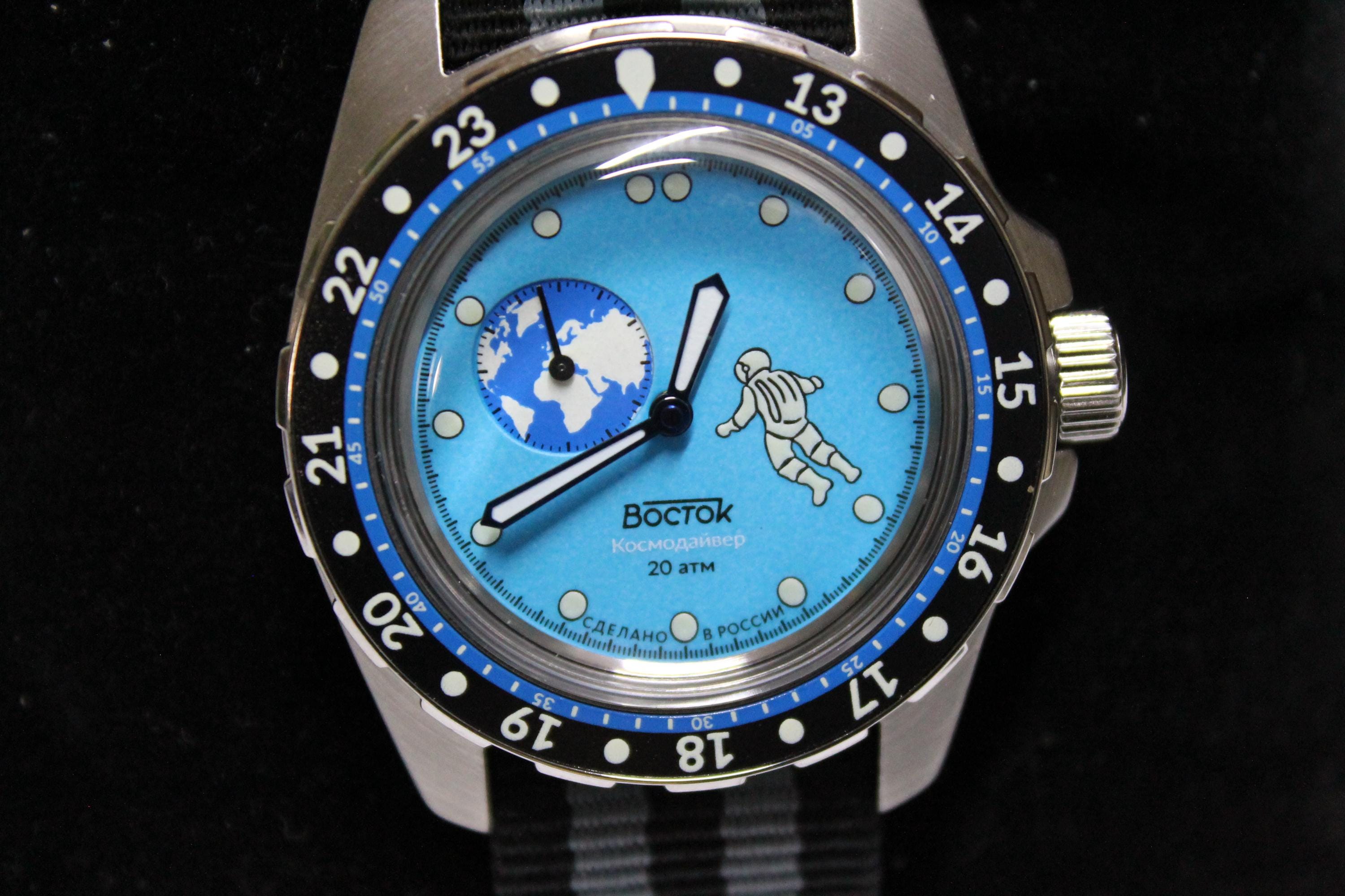VOSTOK AMFIBIAN COSMODIVER Automatic 12h-model 2415.12/14031g