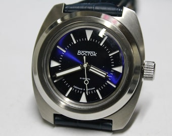 VOSTOK AMPHIBIAN SANDWICH-Military- Automat 20atm-170549-soviet-russian