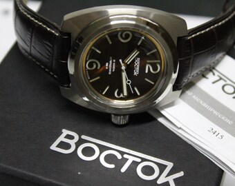 VOSTOK AMPHIBIAN Sandwich-military- Automat 20atm-170963-soviet