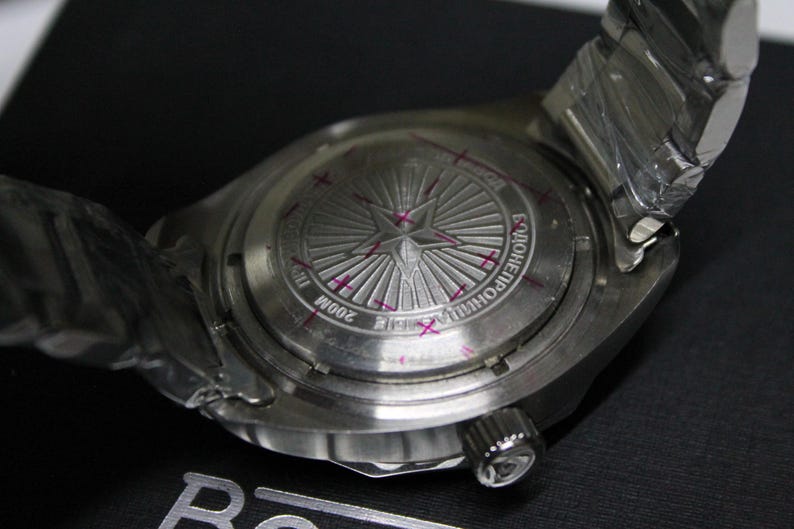 Vostok 24H Komandirskie K03-Automatic-Military Diver Watch-Soviet Russian -030599 image 10