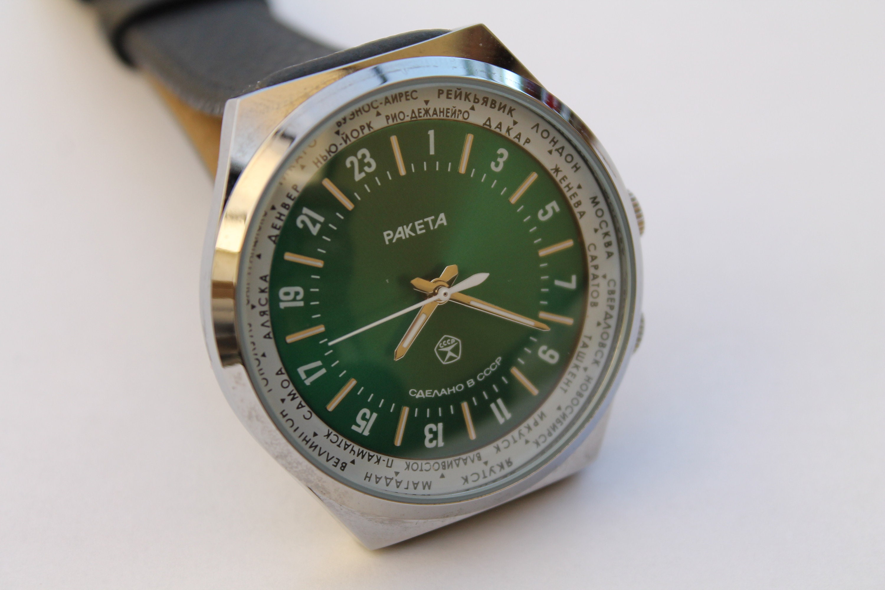 Raketa 24 hour watch - Etsy 日本