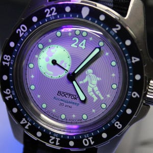 VOSTOK AMFIBIAN COSMODIVER -Moon- Automatik 24h-Modell 2431.12/14039B-Russisch-Sowjetische Militär-Limitierte Edition