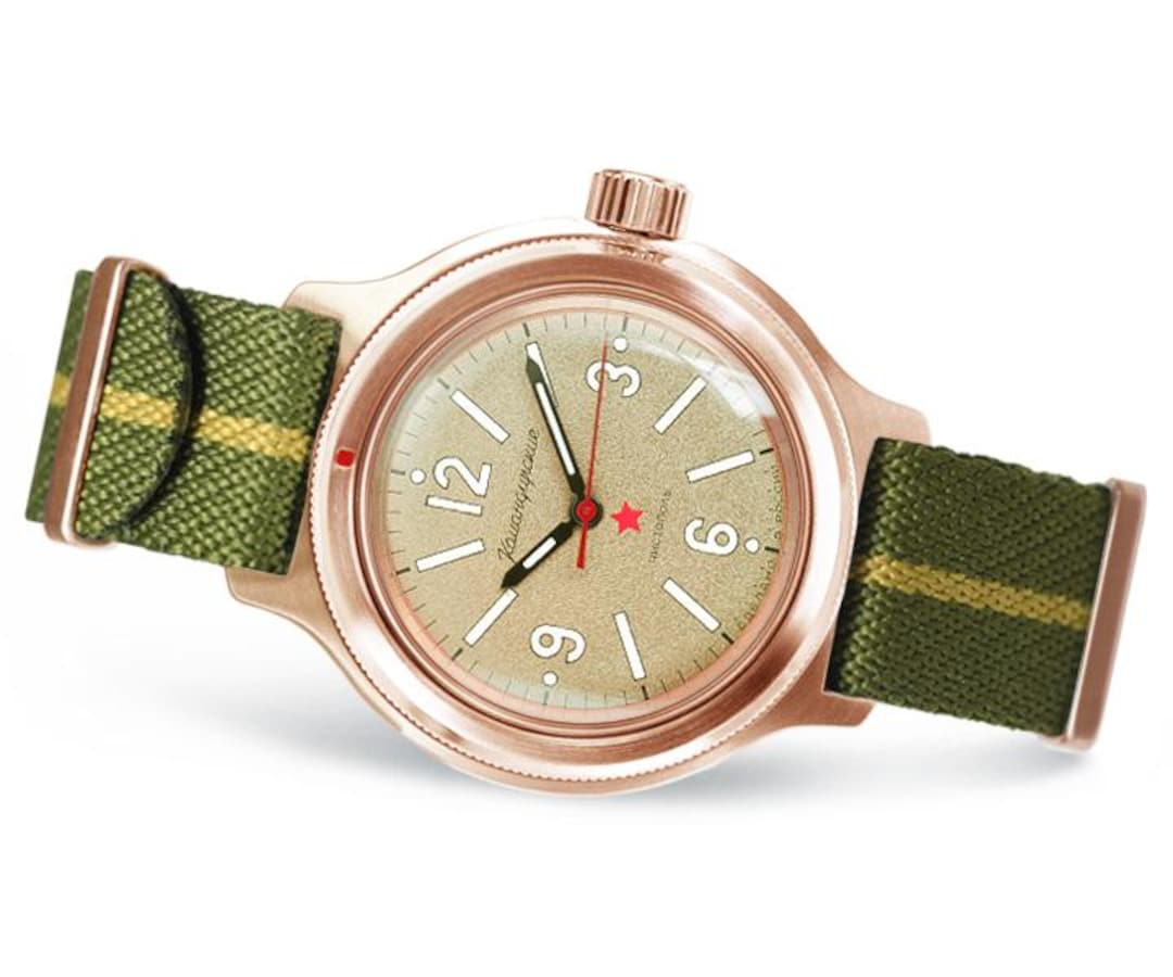 VOSTOK BRONZE LIMITED Edition(500) Amphibian Classic 72838B