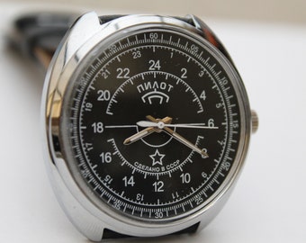 Sowjetischer RAKETA-PILOT 24h-Cccp-udssr-NOS