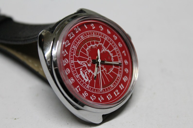 Soviétique Raketa 24H ANTARCTIKA Montre mécanique montre vintage unique URSS Militaire image 5