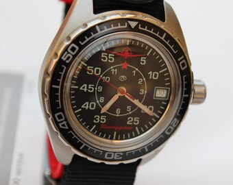 ボストーク・コマンディルスキーウォッチ 楽天市場】BOCTOK ボストーク コマンダスキー 24時間表示自動巻き