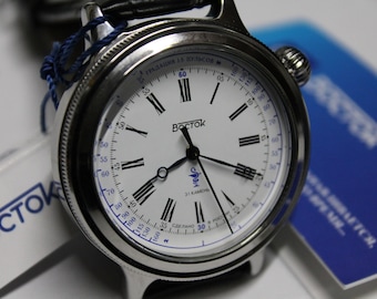 Vostok MEDICAL SERIES-Automatic-55017B--RETRO 1943-Military Diver Watch-Soviet Russian-New