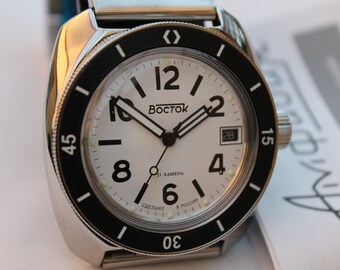 VOSTOK AMPHIBIAN ICEBREAKER 71009A Automatic 20atm-Russian Watch