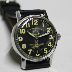 SZTURMANSKIE-GAGARIN-Cccp-Russie-montre militaire-NOS image 7