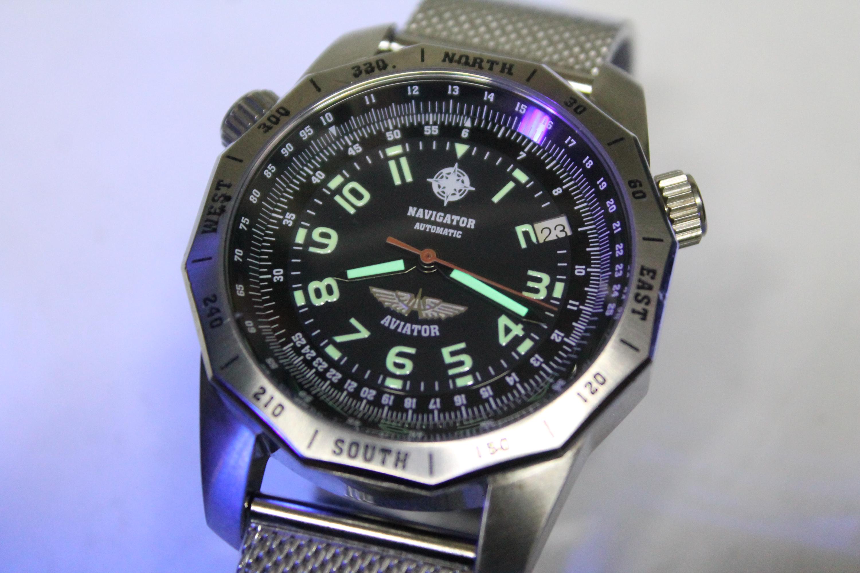 ロシアPOLJOT　ナビゲーター　オートマチックVOSTOK AVIATOR Poljot Aviator NAVIGATOR - Rare - Vintage 90s - Automatic Watch