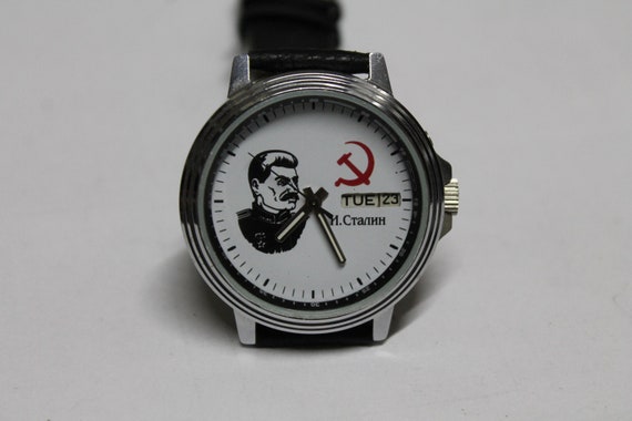 Russian Watch SLAVA STALIN Mechanical Watch 21 jewels… - Gem