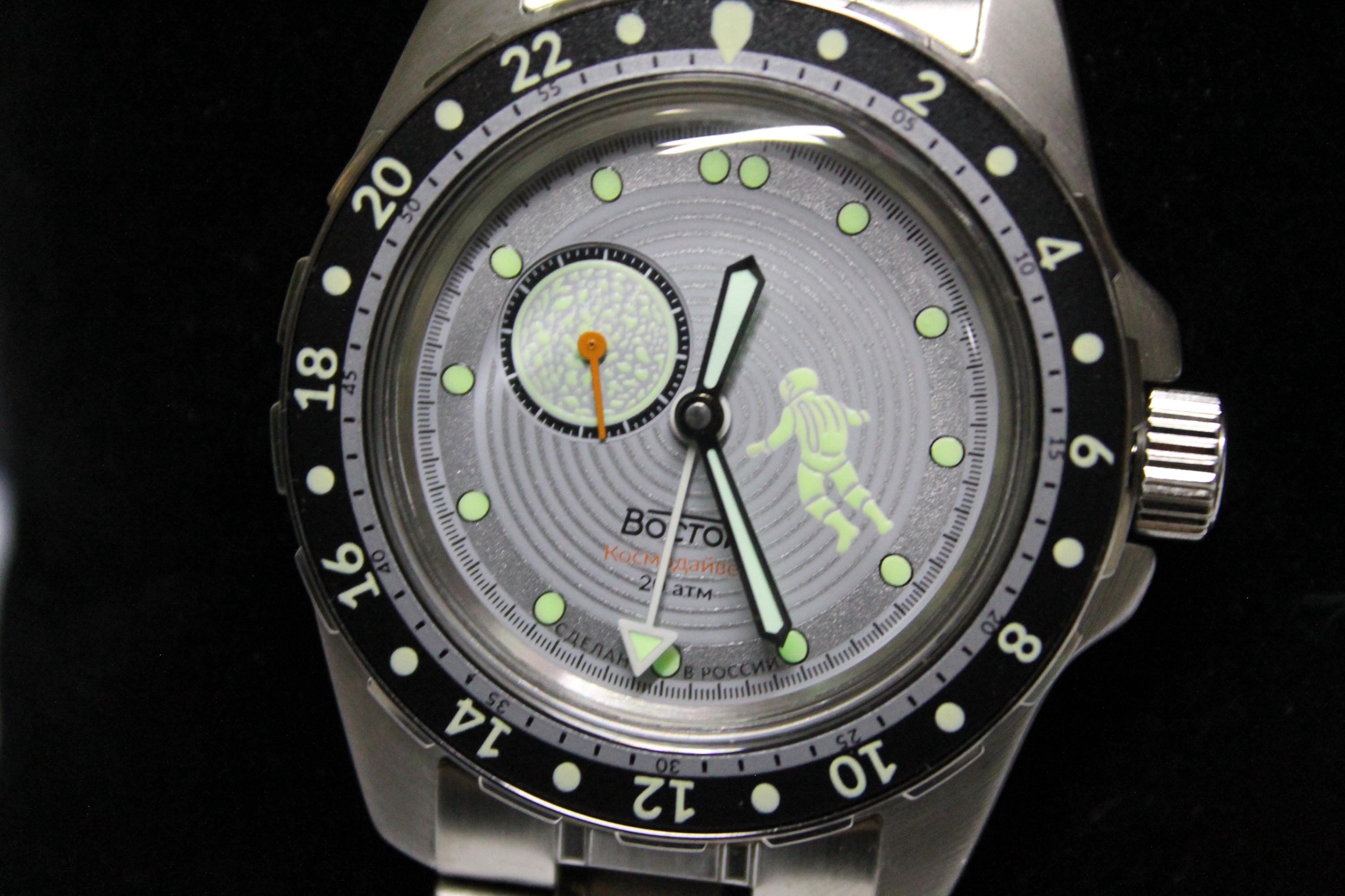 VOSTOK AMFIBIAN COSMODIVER Automatic 12h/24h-model 2426.12/14039g