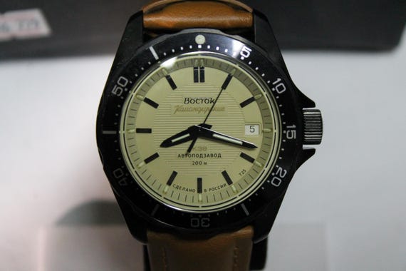 Vostok Komandirskie K39-automatic-military Diver Watch-soviet