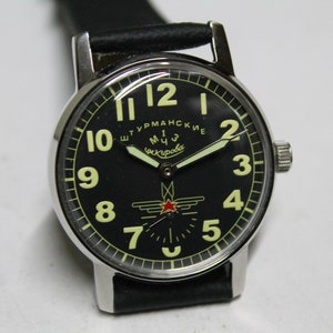 SZTURMANSKIE-GAGARIN-Cccp-Russie-montre militaire-NOS image 8