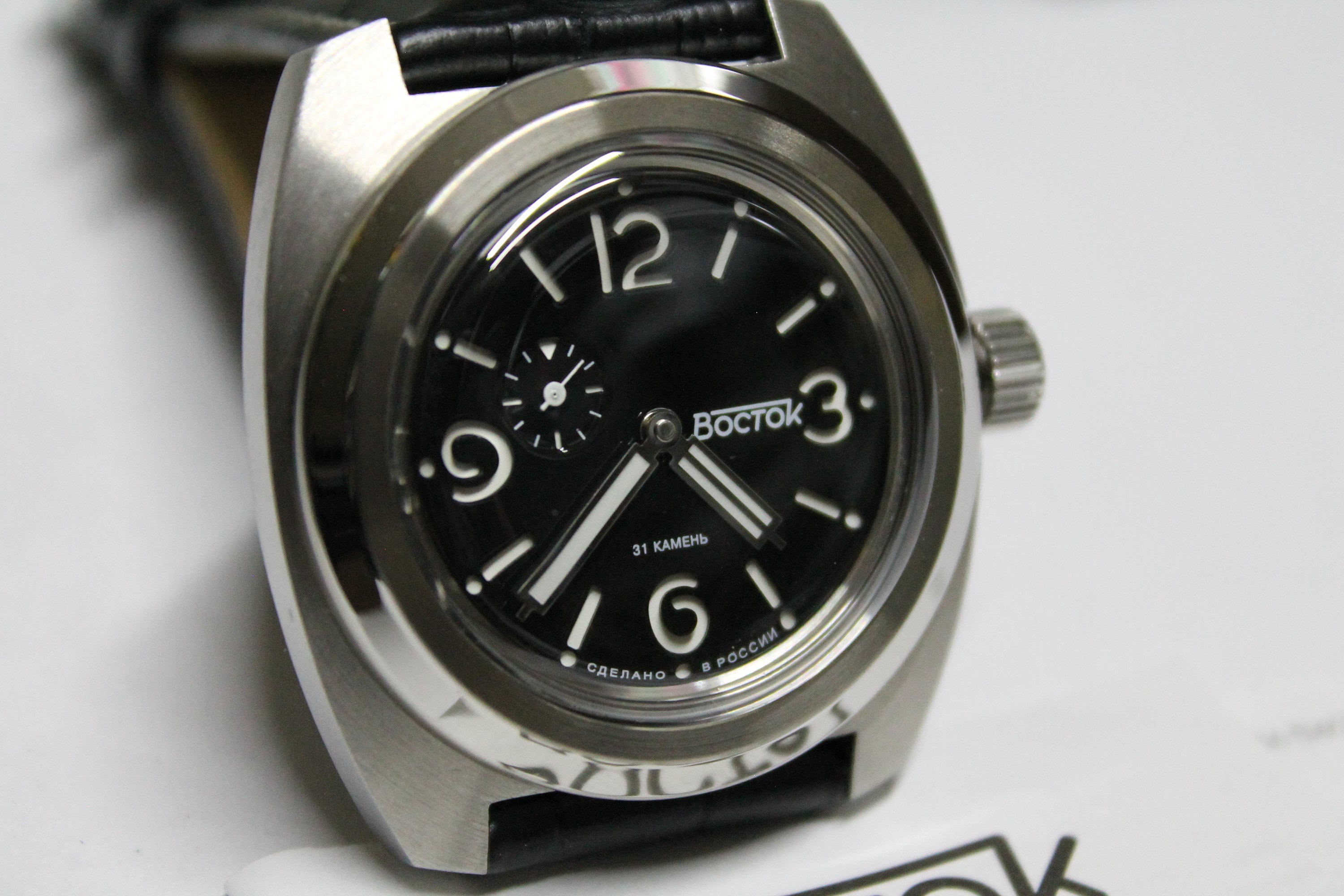 ウッチー VOSTOK AMPHIBIAN Sandwich-military- Automat 20atm-170964-soviet