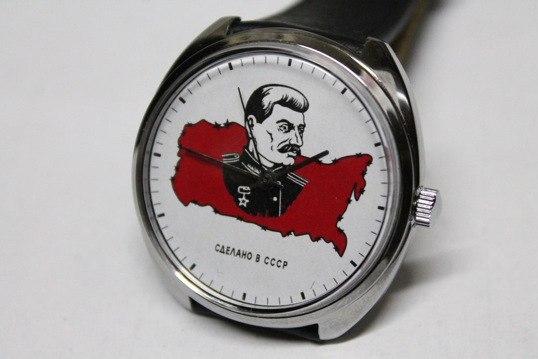 Soviet Raketa STALIN Mechanical Watch Vintage Unique USSR Watch ...