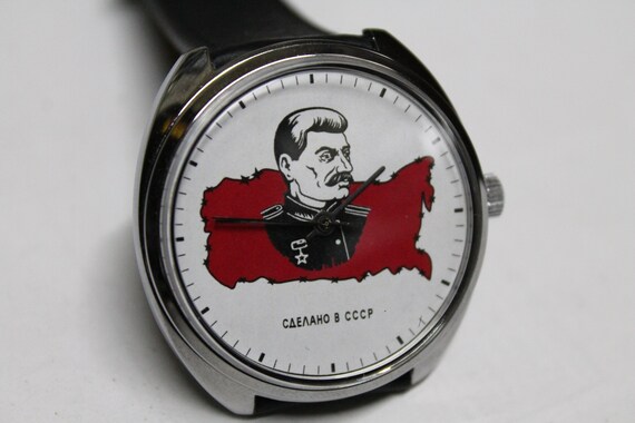 Soviet Raketa STALIN - Mechanical Watch - Vintage Uni… - Gem