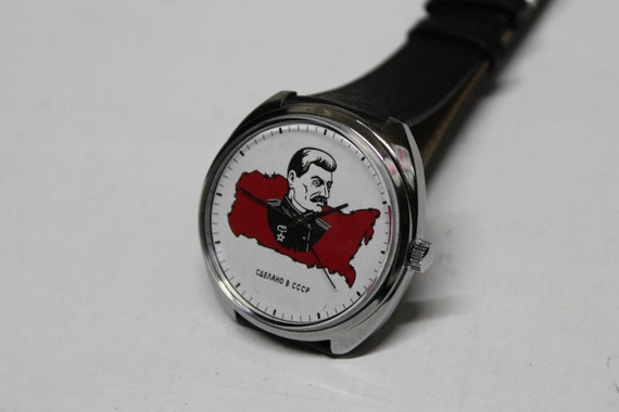 Soviet Raketa STALIN - Mechanical Watch - Vintage Uni… - Gem