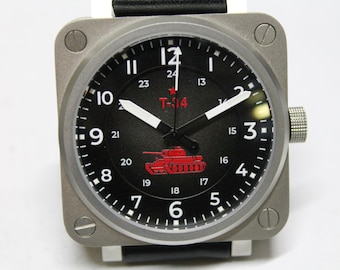 Vostok TANK-T34-Limited Edition 125pieces-AUTOMATIC-Military Watch-Soviet Russian