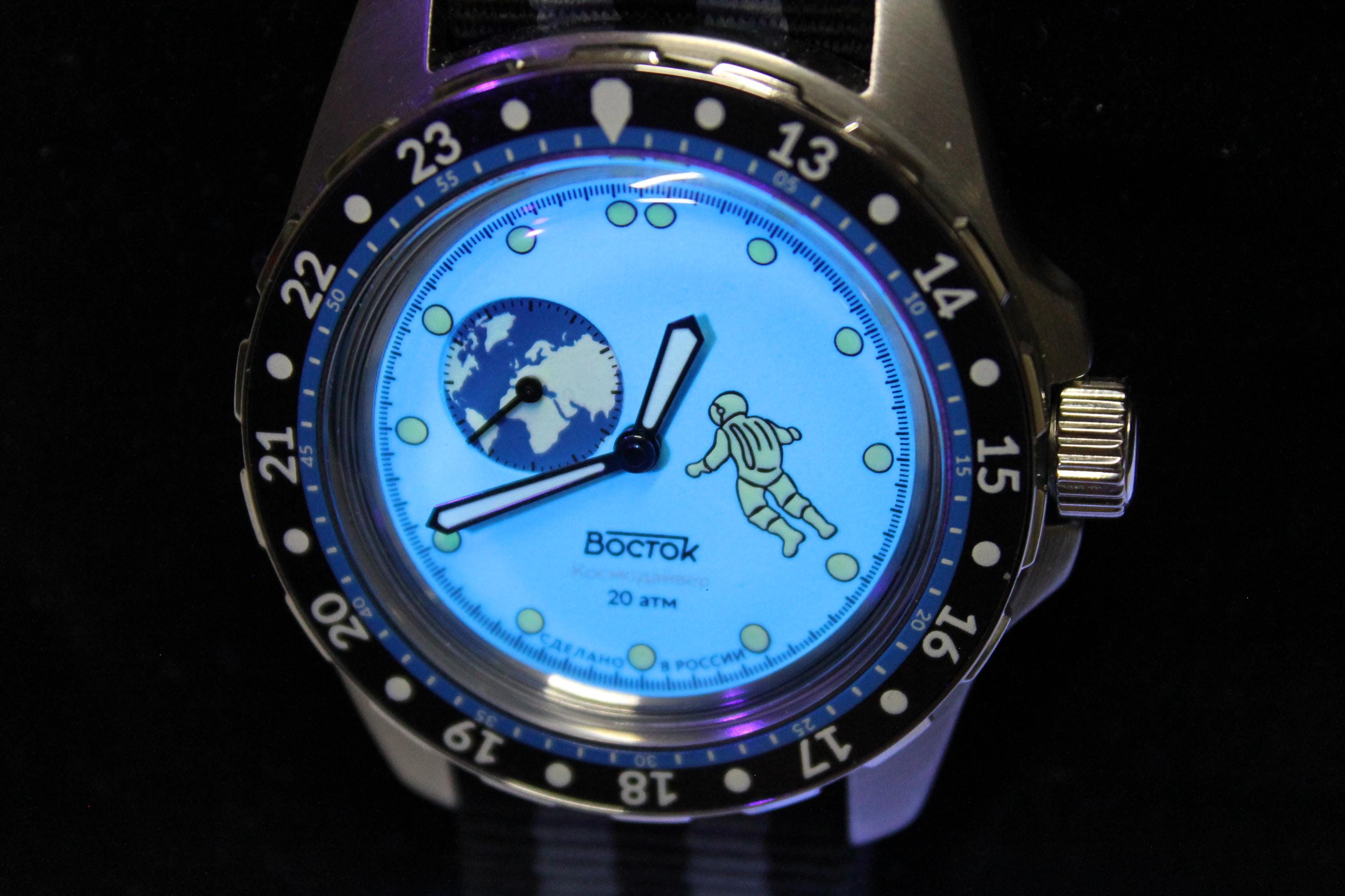 ボストーク アンフィビアン コスモダイバー 自動巻き 12時間モデル