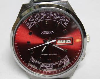 RAKETA Perpetual Calendar-NOS-RUSSIA